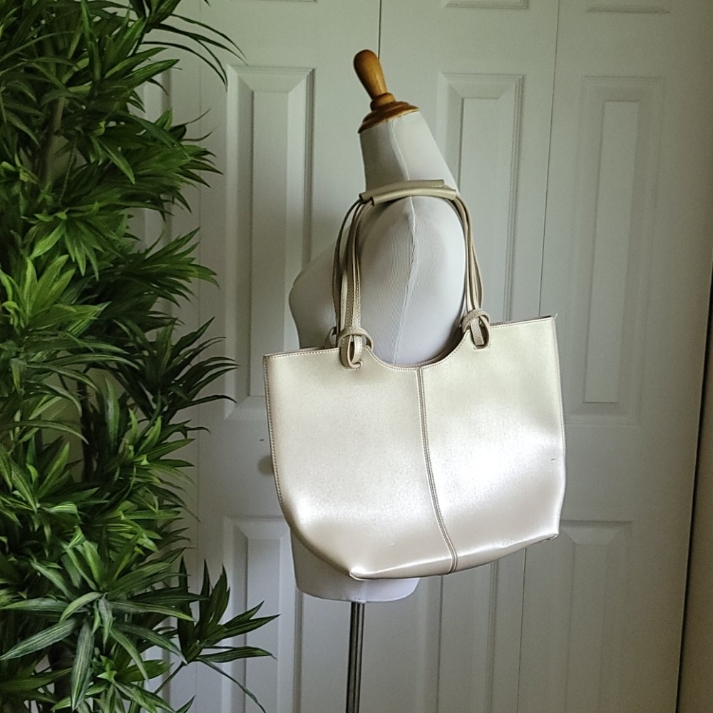 Neiman Marcus leather tote